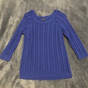 Blue sweater from AE
